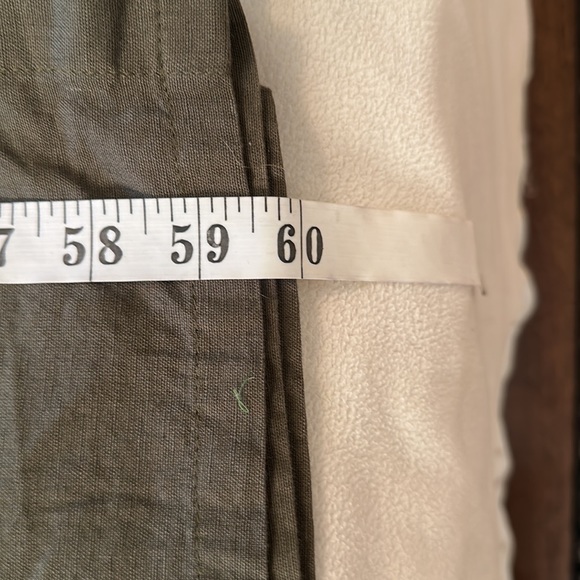 EUC army green Ashley Stewart jumpsuit size 14/16 - Picture 5 of 9